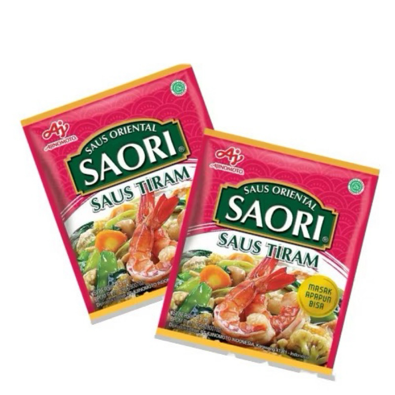 

SAORI SAUS TIRAM SACHET 23ml