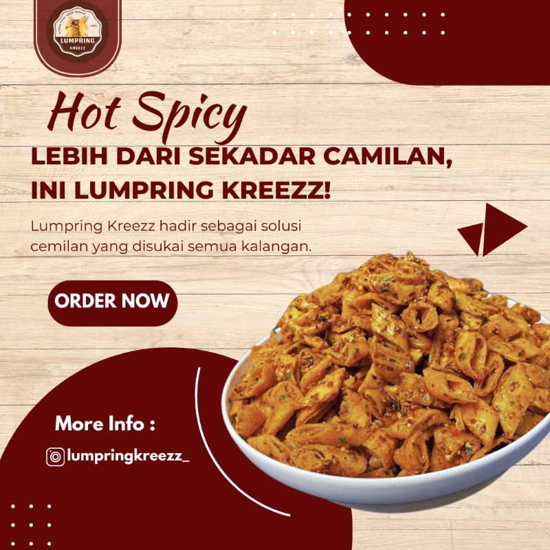 

LUMPIA KERING PEDAS