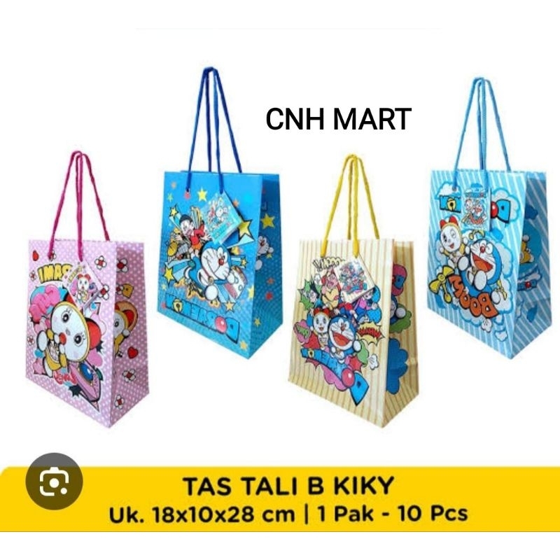 

Paper Bag Kiki Glossy B Tangung 230 x 180 x 100 MM Promo Termurah Harga 1Pcs