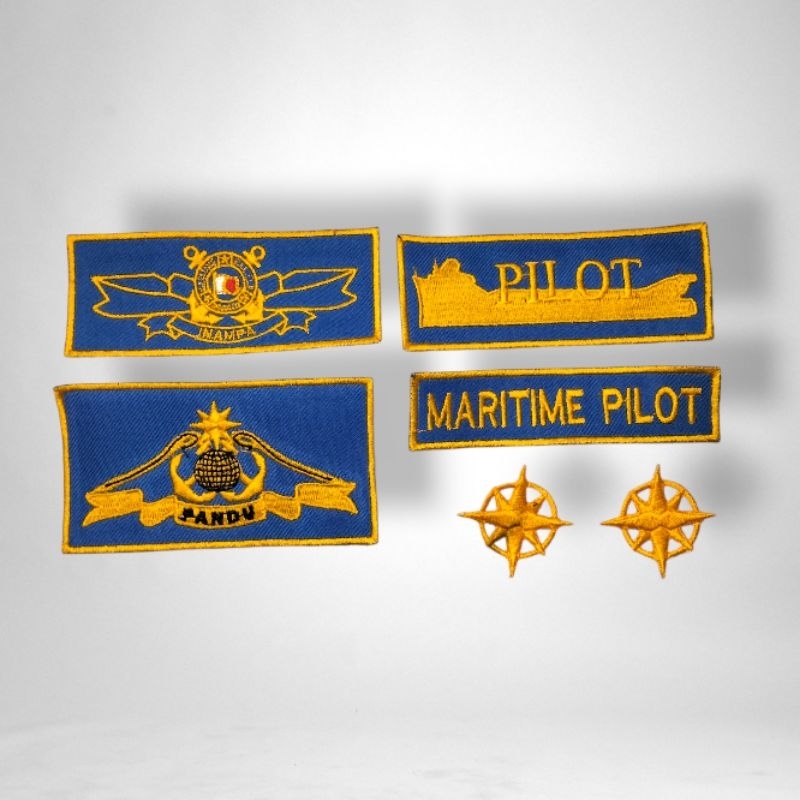 SET LOGO PILOT LAUT/MARITIME PILOT