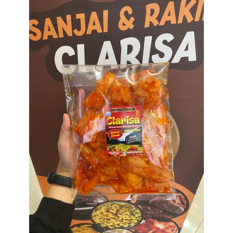 

CLARISA Sanjai Balado Panjang Khas Minang