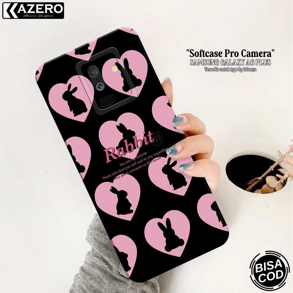 Case Hp Samsung Galaxy A6 PLUS - Case Kartun - Softcase Samsung A6 PLUS Terbaru - Casing Samsung A6 