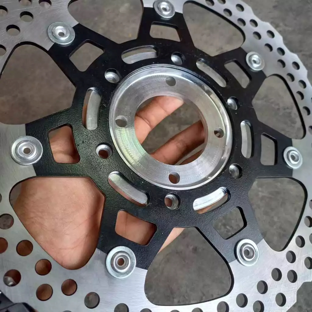 Plendes Adaptor Piringan Cakram Depan KLX DTracker pnp Tromol Yamaha Jupiter Vega FizR