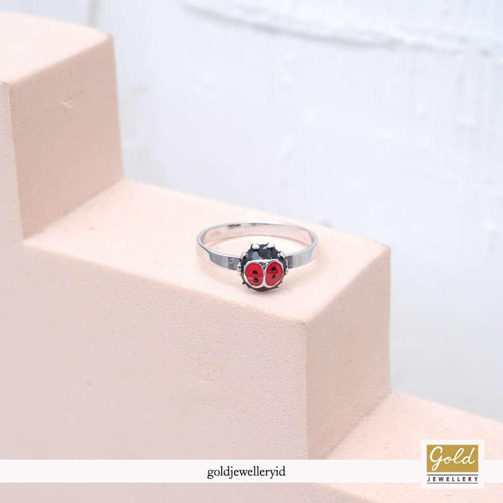 Cincin anak emas putih kadar 750 17k - PC08112400