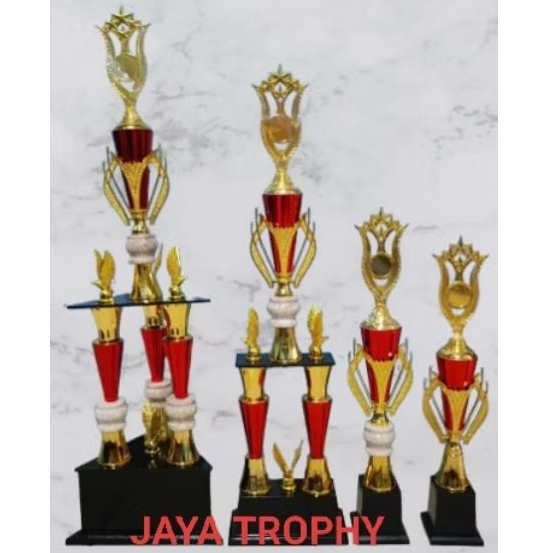 PIALA TROPHY KAKI 3 MARMER SET 1234