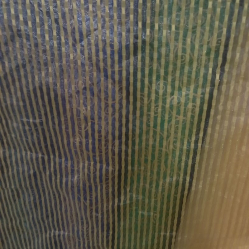 1/2 meter Kain Organza | Bahan Organza | Kain Meteran | Organza Motif Salur | Bahan Import