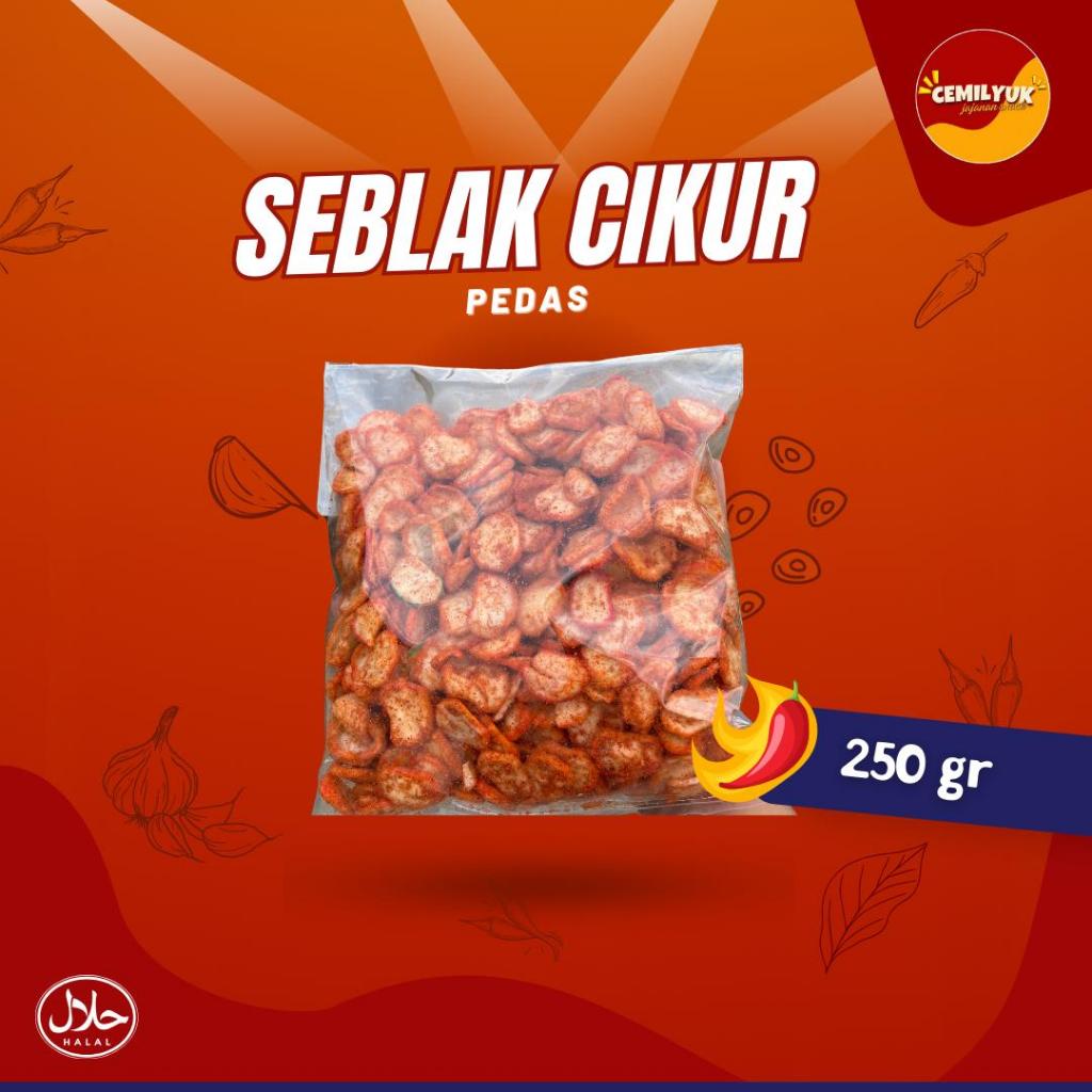 

Kerupuk Seblak Cikur Pedas 250gr
