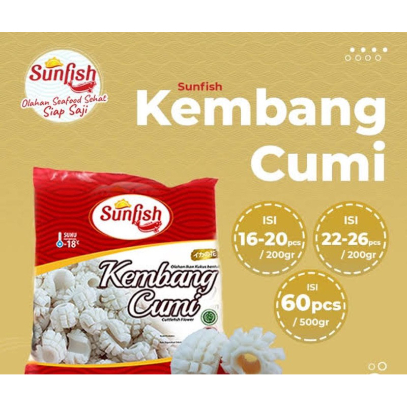 

Frozen Food Kembang Cumi Sunfish