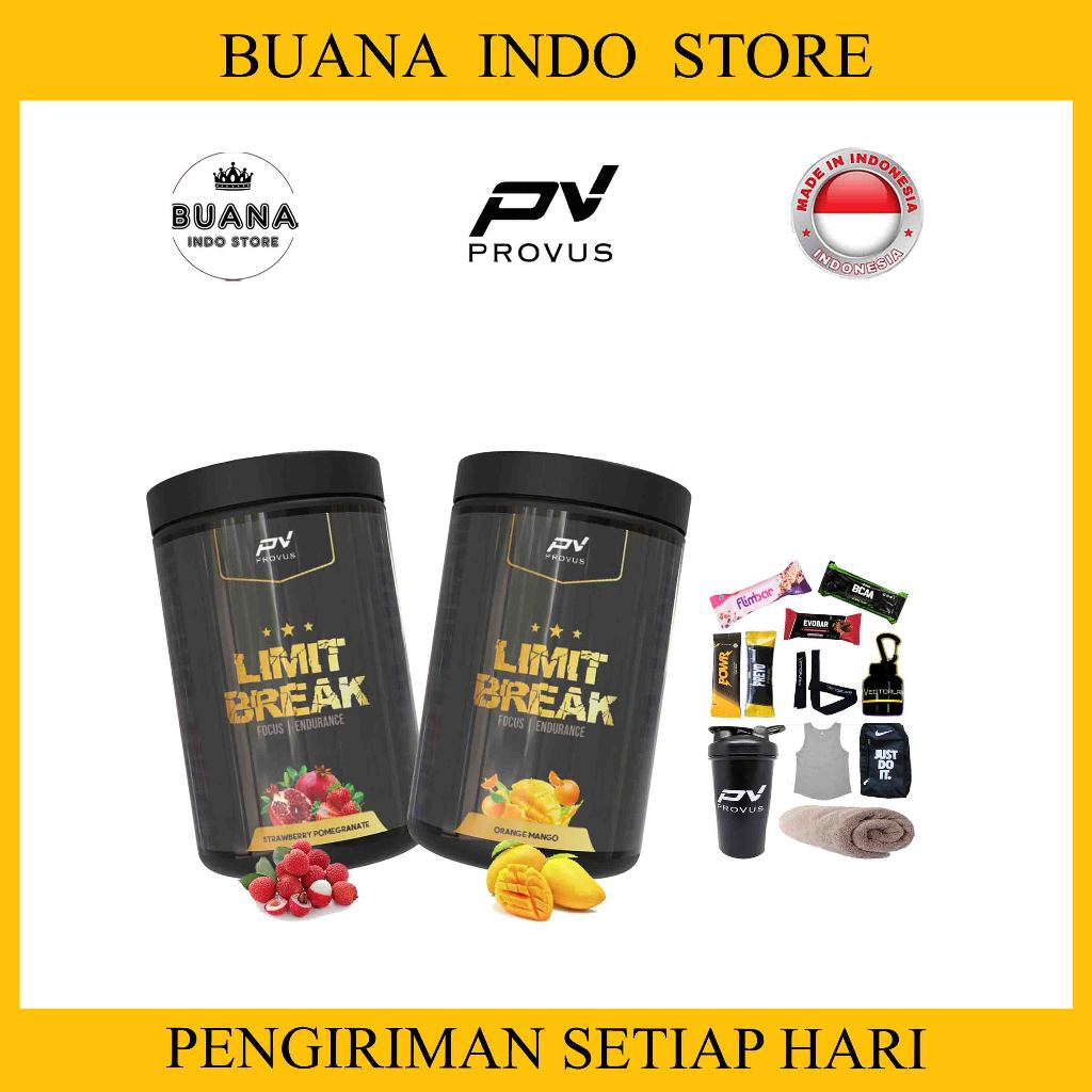 Provus Limit Break Pre-Workout 450gr - Suplemen GYM PWO