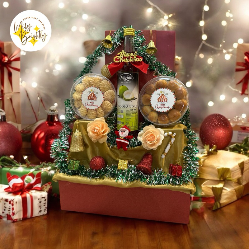 

Parsel Natal Christmas 2024/parsel custom/parcel kue kering/hampers gift Christmas/parsel corporate