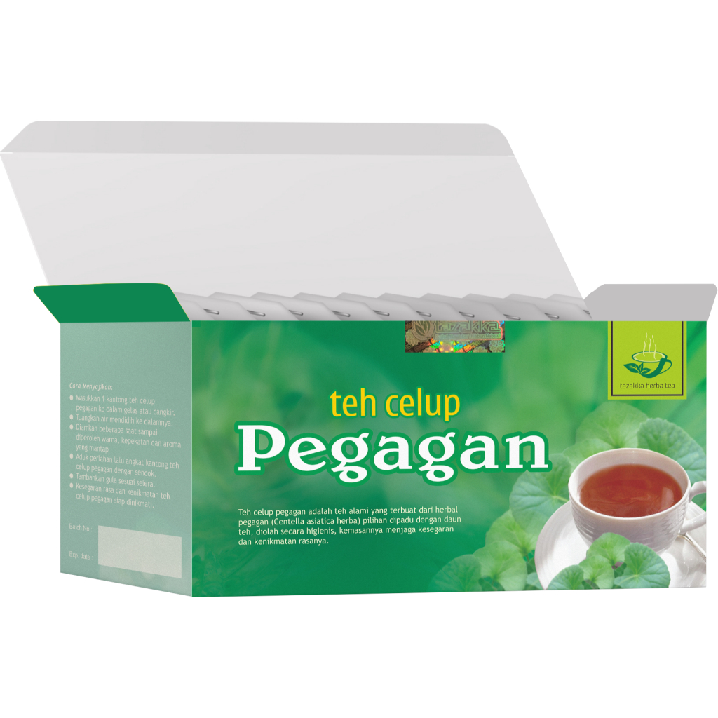 

Teh Celup Daun Pegagan Herbal Tazakka Isi 20 Kantung