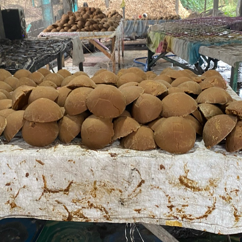 

GULA MERAH JAWA ASLI CETAKAN BATOK (GULA TEBU) KEMASAN 1KG