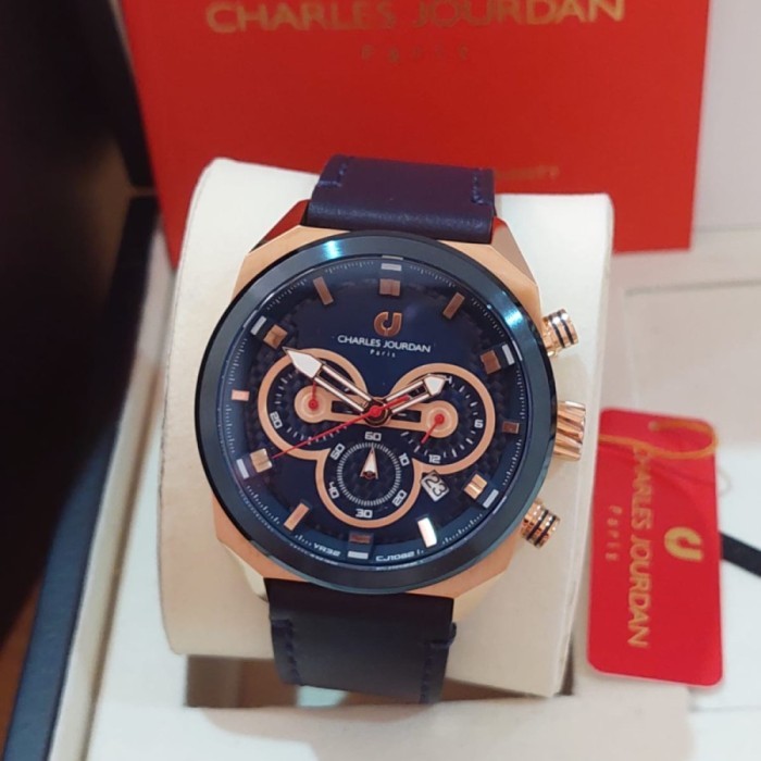 Charles Jourdan CJ1082-1582C#CJ1082#CJ1082-1582C#Jam tangan pria Charles Jourdan CJ1082-1582C#Man wa