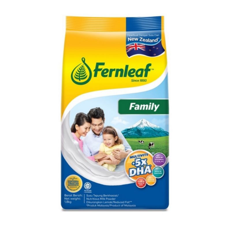 

FERNLEAF Family Susu Bubuk Instan Malaysia (1,8kg)