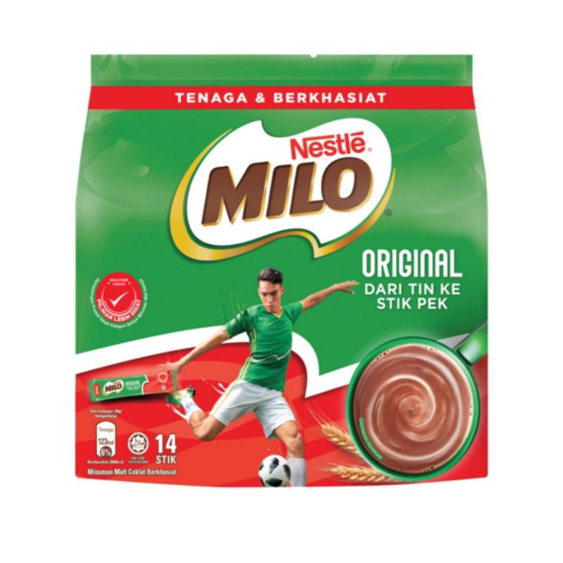 

MILO Activ-Go Original Stikpek Malaysia (14 sachet)