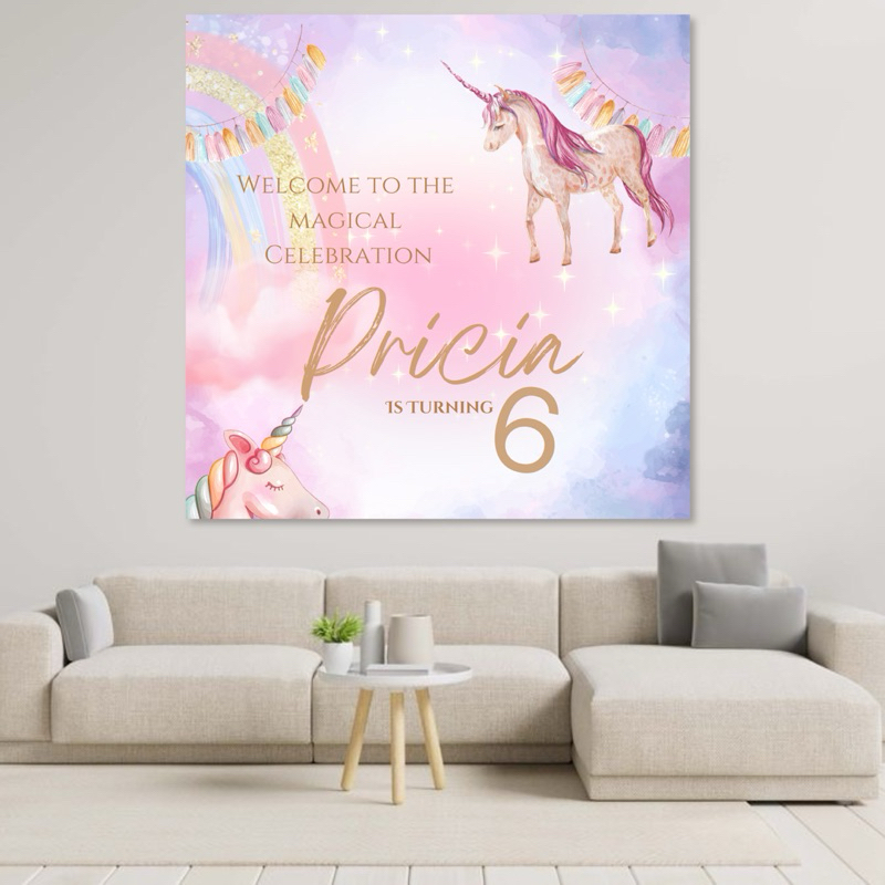 BANNER ULANG TAHUN CUSTOM PREMIUM | SPANDUK ULANG TAHUN