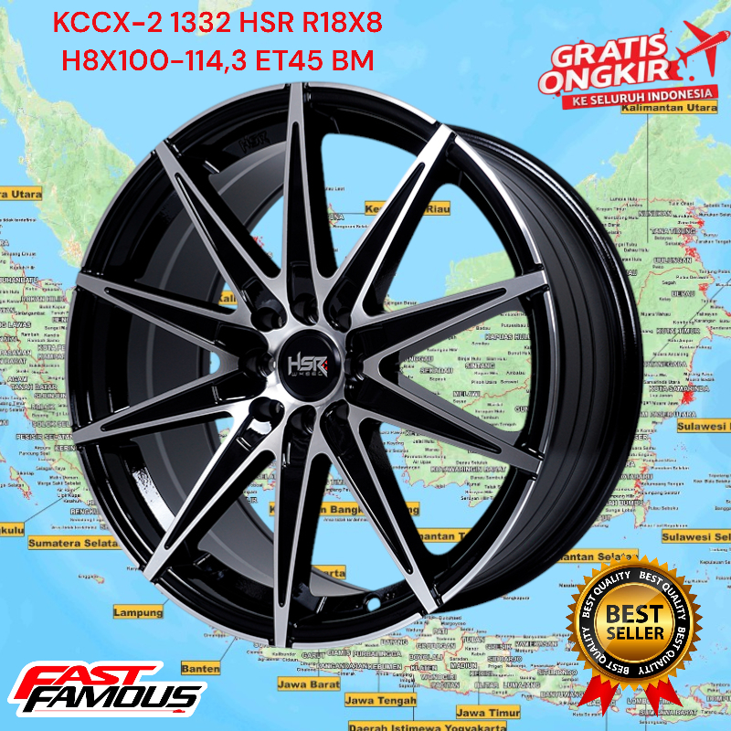 VELG MOBIL MURAH RING 18 BAUT 4 PELEK MOBIL RAIZE KIJANG ALVEZ VIOS AVANZA DLL