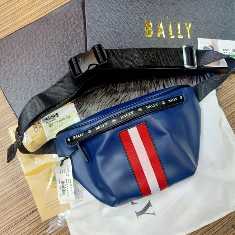 Waistbag Bally List Tas Pinggang Belt Bag Premium Quality