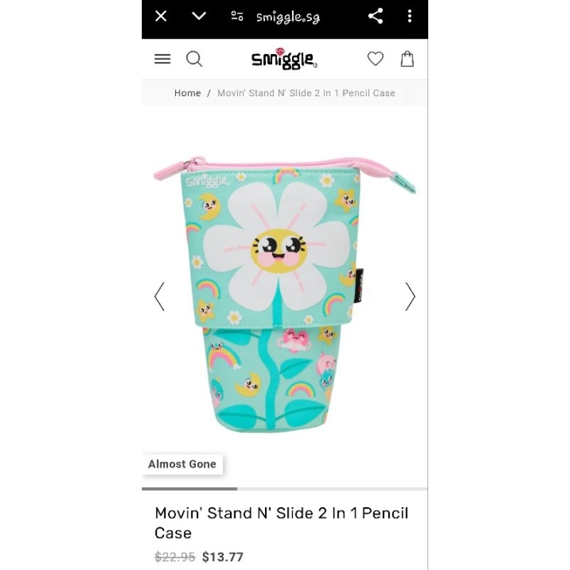 

TEMPAT PENSIL SMIGGLE 100% ORIGINAL
