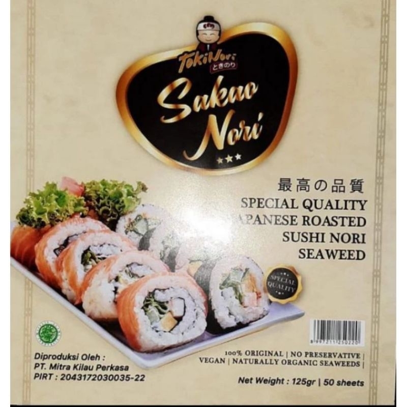 

SAKAO SUSHI NORI SPESIAL EDITION # HARGA SATUAN