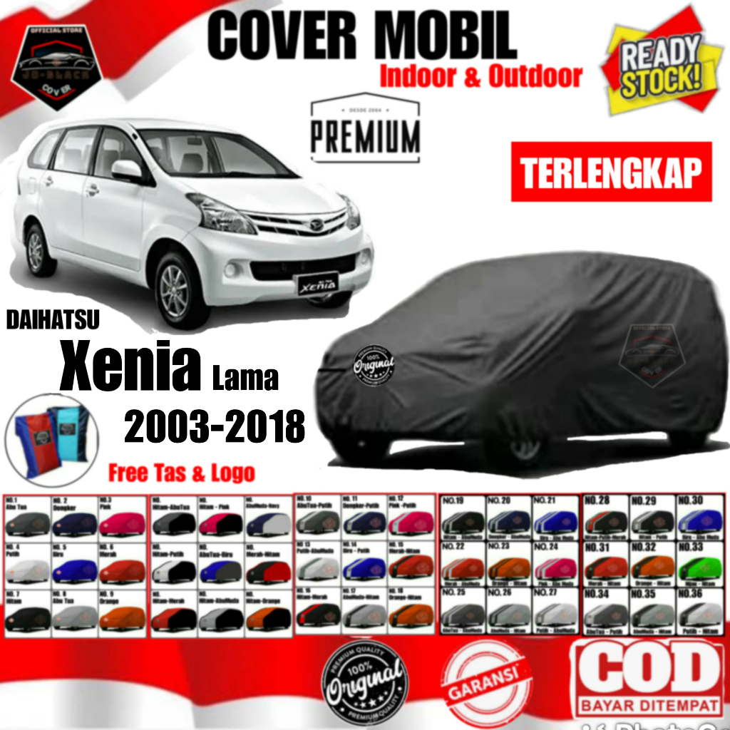 Cover Mobil Daihatsu Xenia, Cover Mobil Xenia, Sarung Xenia, Bahan Polyester Waterproof Great A