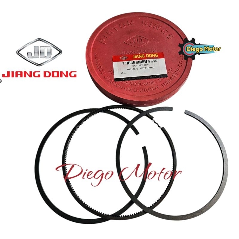 ZH1135 Ring Piston Mesin Diesel JiangDong Original 35PK