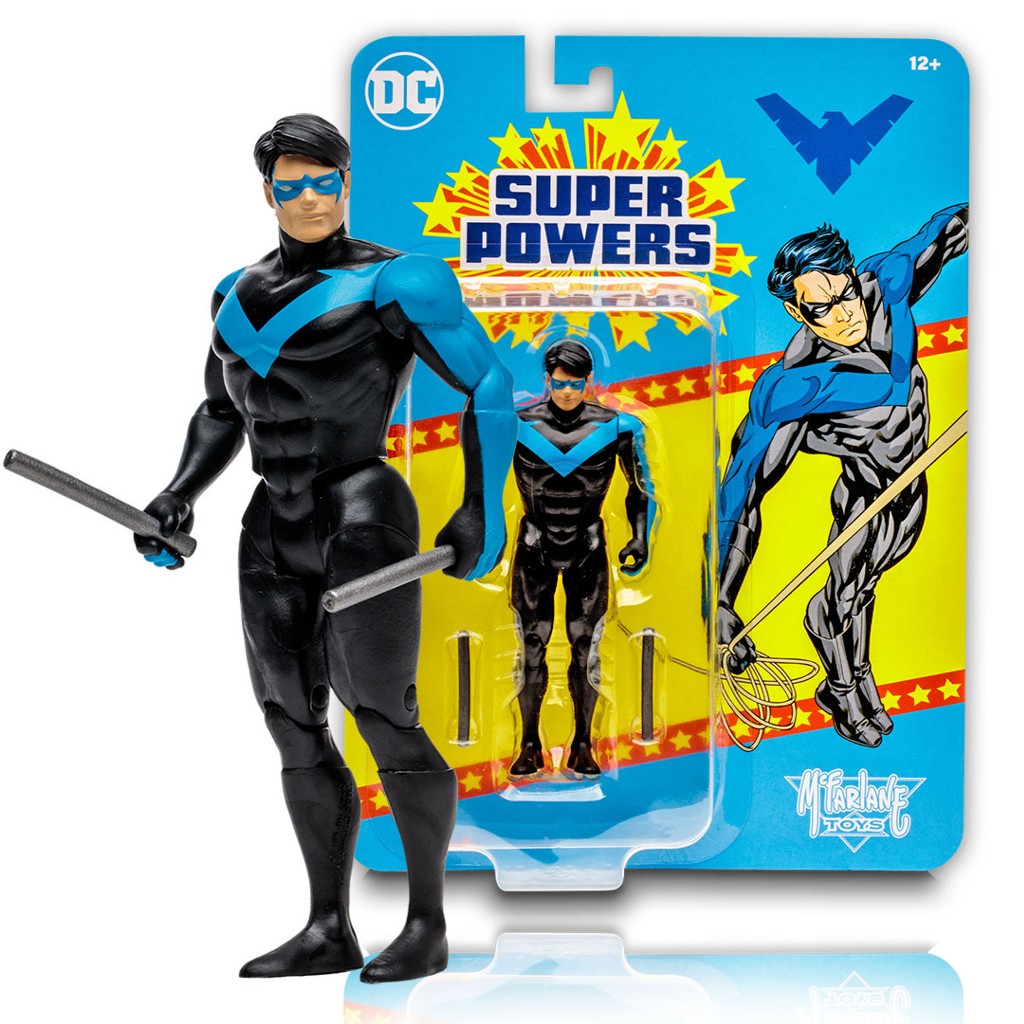 Mcfarlane DC Super Power Nightwing Knightfall