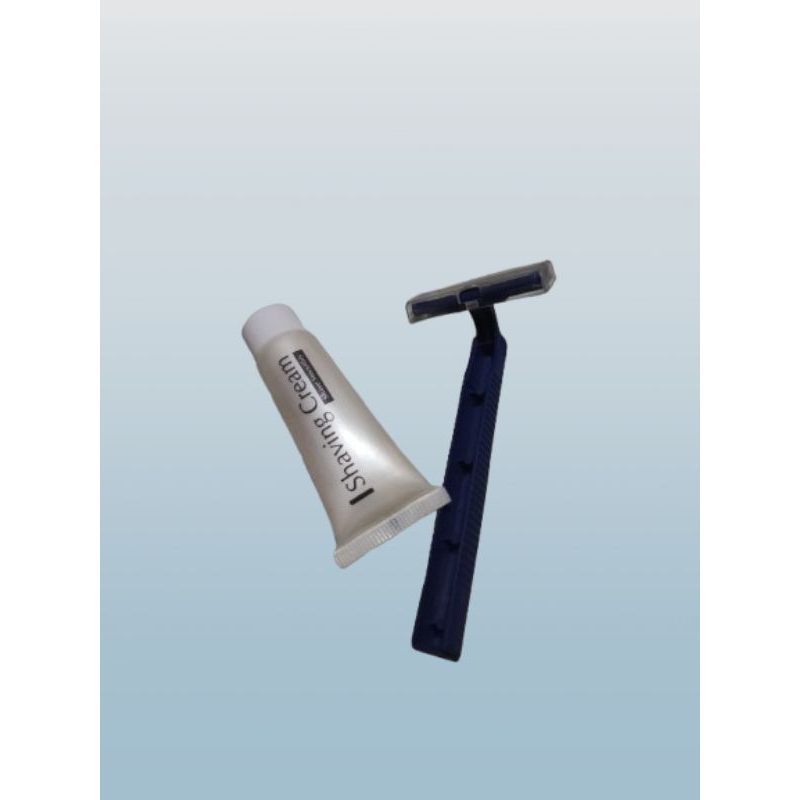 pisau cukur jenggot free cream