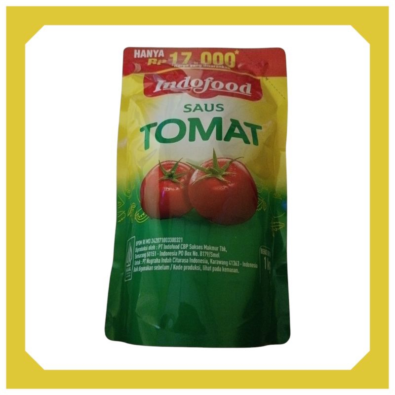 

SAUS INDOFOOD TOMAT KEMASAN POUCH 1KG NIKMAT MURAH BERGIZI
