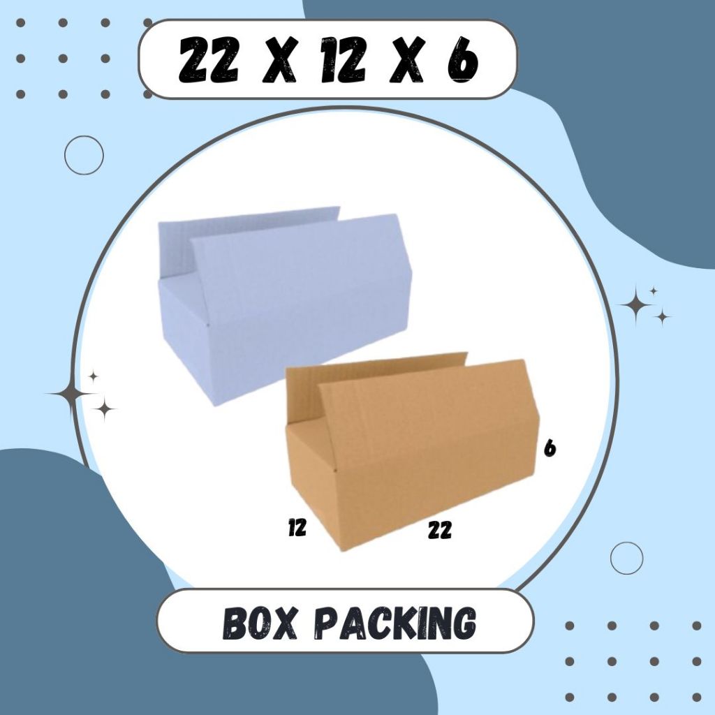 

Kardus 22x12x6 Packing Olshop Box A1 Dus Kotak Kemasan Box Aksesoris Souvenir Sparepart Madu Parfum