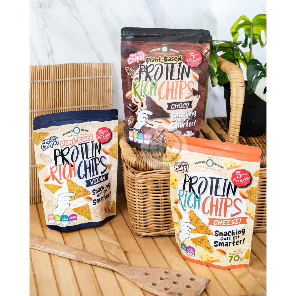 

BUNDLING TRIO PROTEIN CHIPS - CHEESE CHOCO ORIGINAL