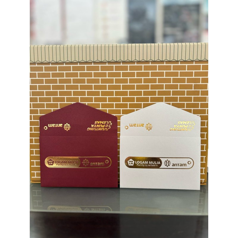 

Amplop Gift Antam Logam Mulia (New Design)