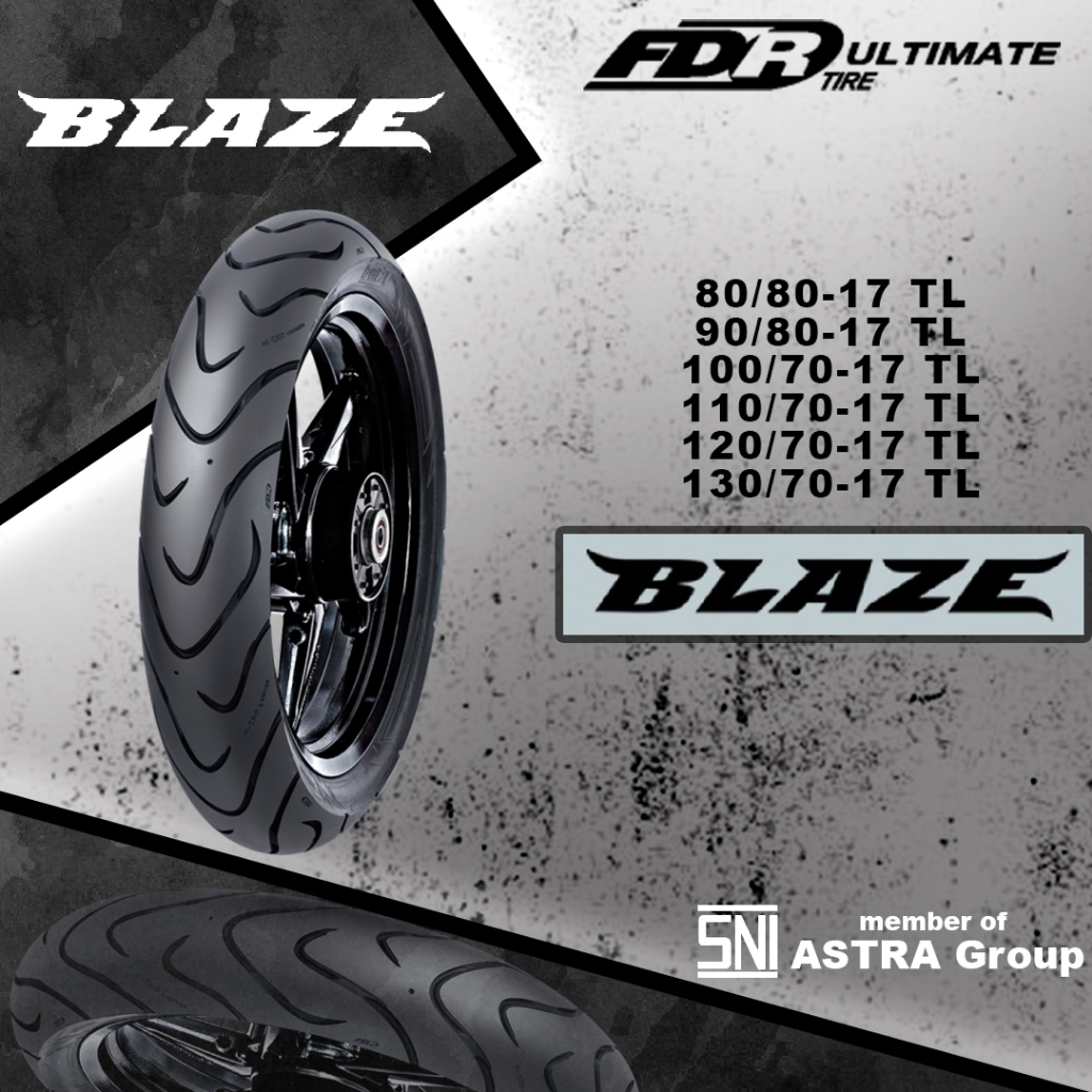 BAN FDR BLAZE RING 17 TUBELESS (TL)