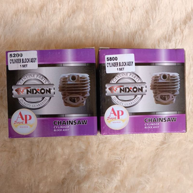 CYLINDER BLOCK ASSY/FURING SENSO/CHAINSAW MINI 5200 5800 NIXON