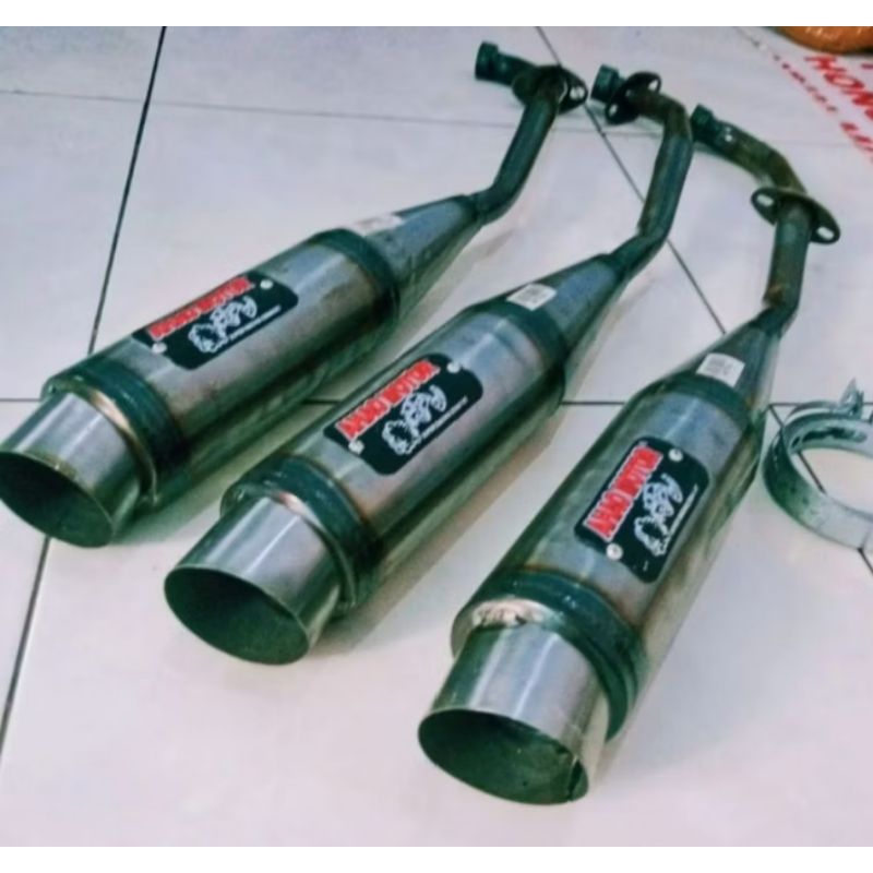 knalpot recing Ahau motor Vega jupiter grend karisma