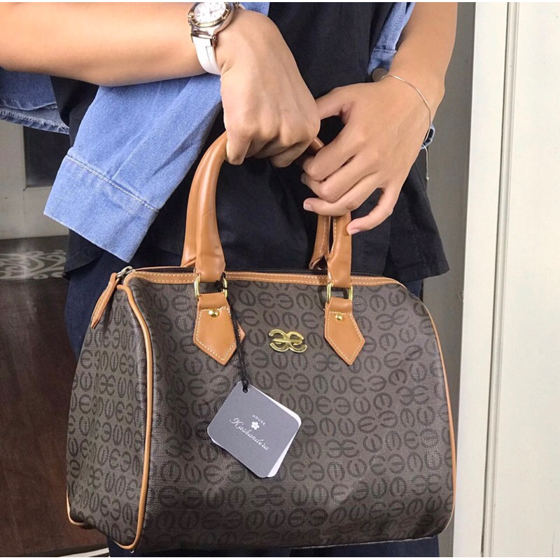 Esquire boston bag tas kulit (small-medium)