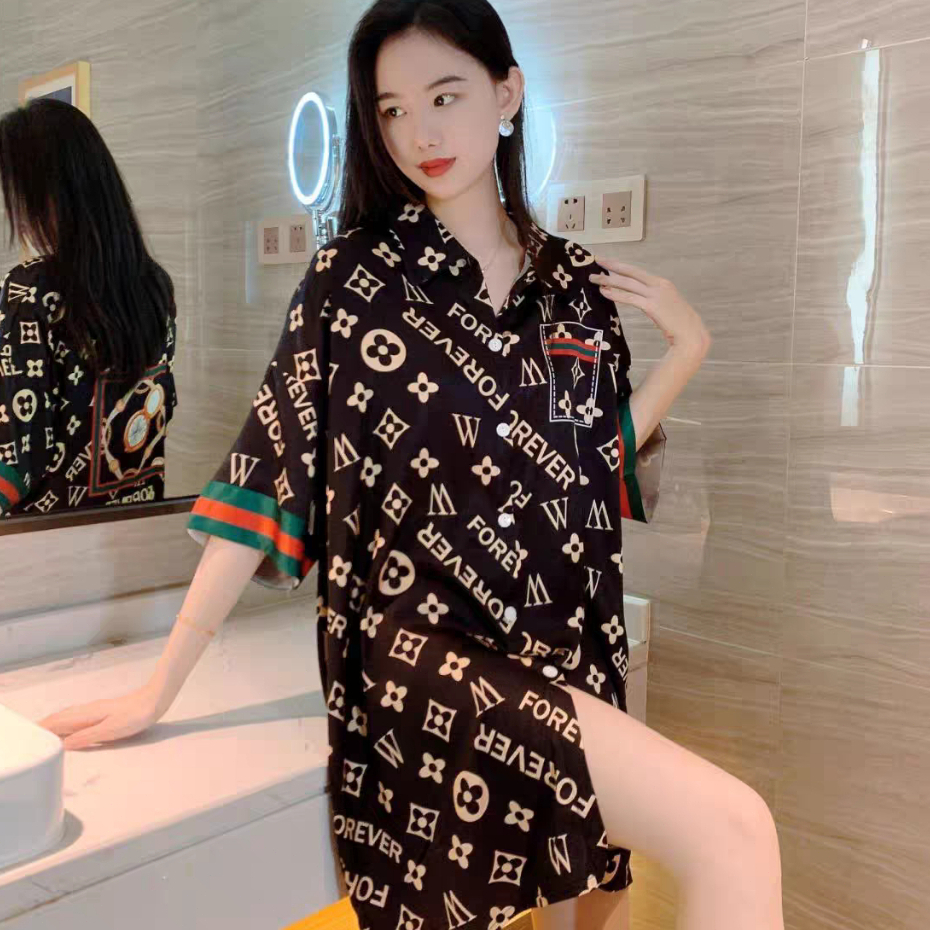 Dress Piyama Kardigan Korea Viral Tiktok
