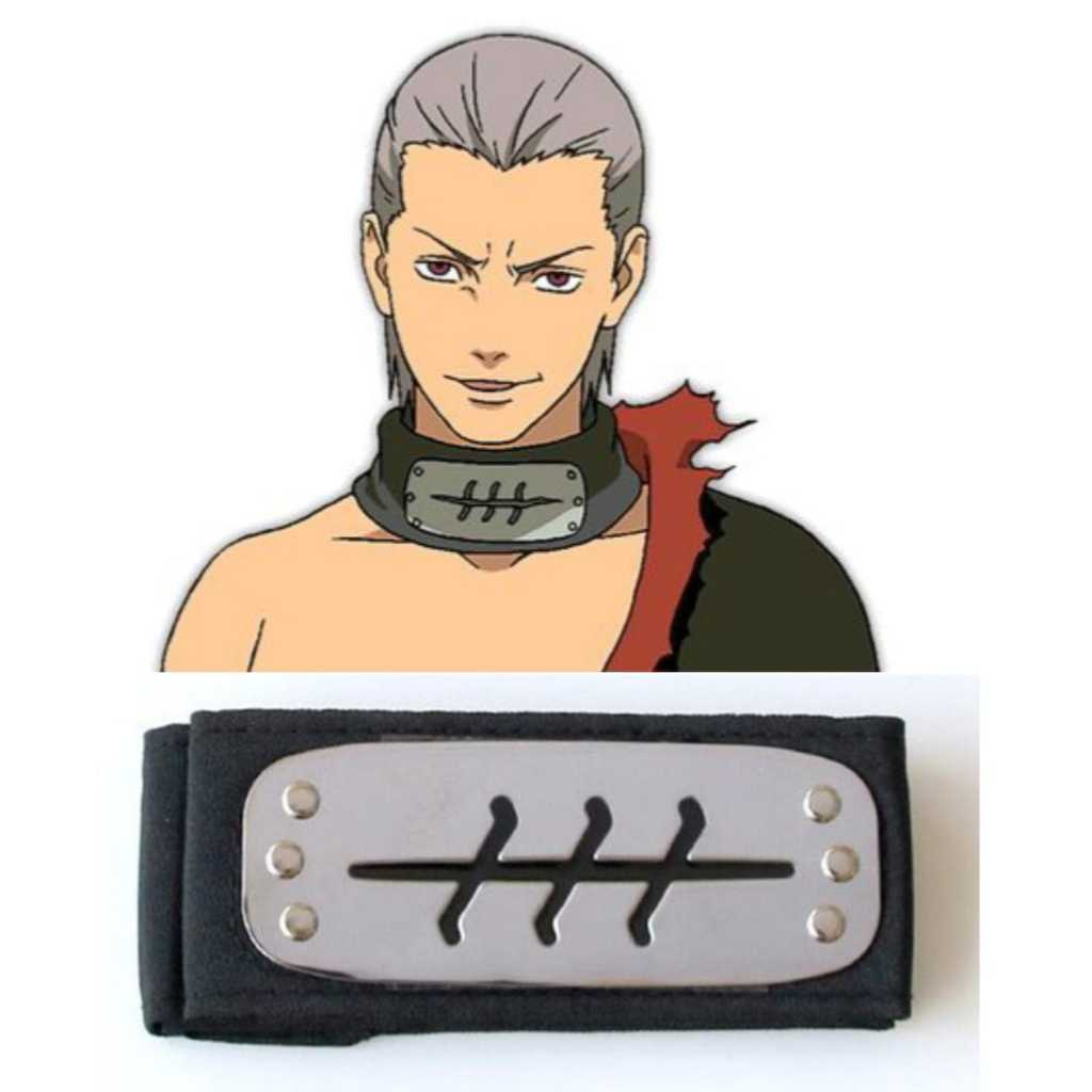 Headband Ikat Kepala Naruto 06 Hidan Akatsuki Desa Yugakure Village
