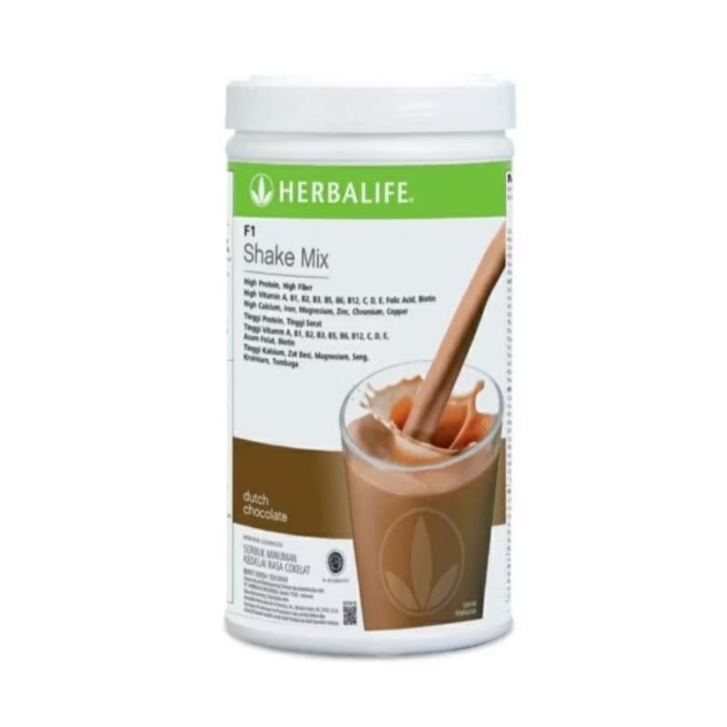 

[PROMO] Herbalife F1 Shake Mix | Herbalife Shake Rasa Chocolate | High Nutritions | Herbalife Alami Original BPOM