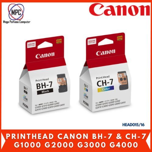 Print Head Cartridge Canon BH-7 Black CH-7 Color Pengganti CA91 CA92