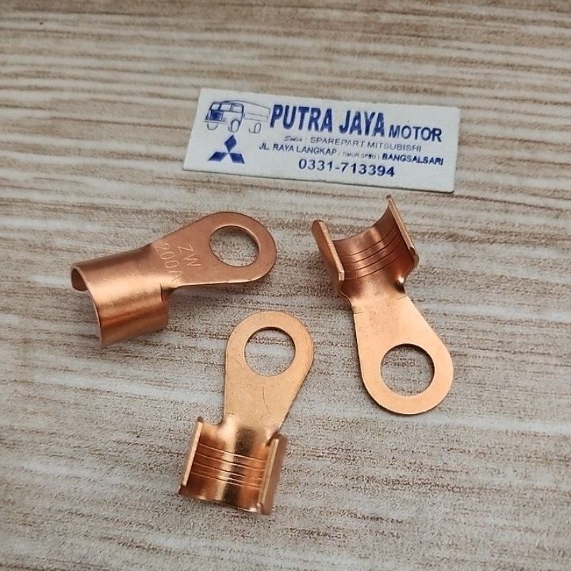 Skun Tembaga Lubang 10mm Baut 14mm