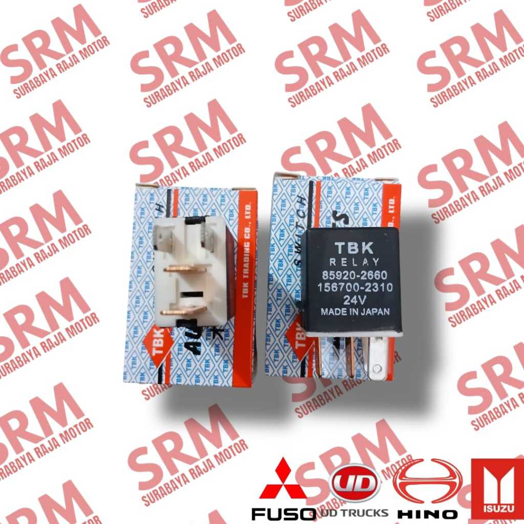 RELAY LOHAN KAKI 4 85920-2660 24V TBK