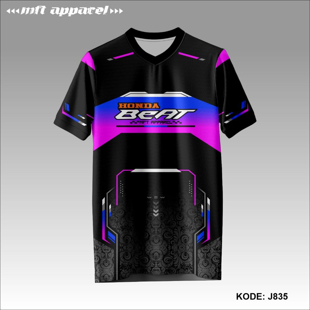 Jersey Milano Jersey Racing Honda Beat