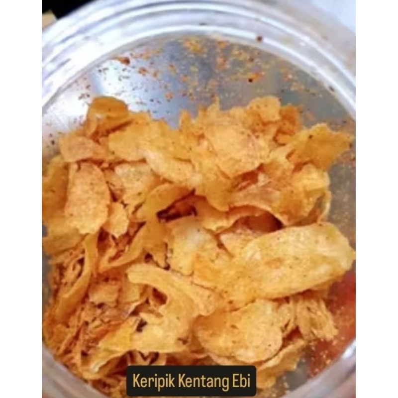 

Keripik Kentang Ebi (toples)