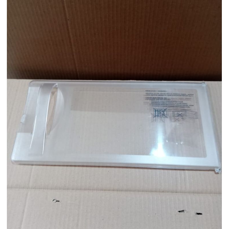Tutup freezer kulkas 1 pintu Sharp original