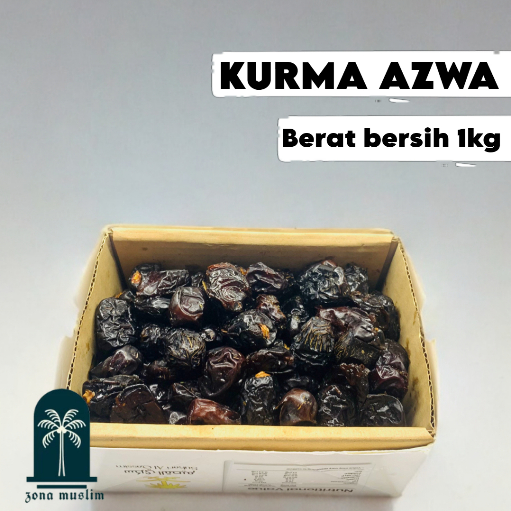 

KURMA AZWA KEMASAN DUS 1kg