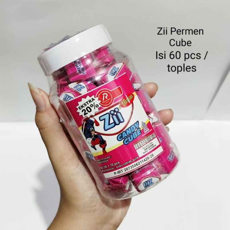 

PERMEN CANDY CUBE ZII ISI 60 PCS