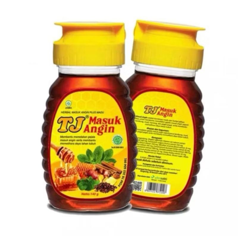 

madu TJ masuk angin 140gram