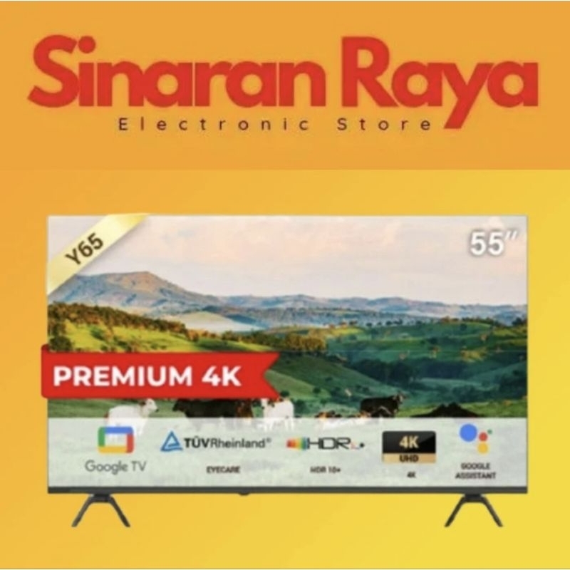 COOCAA 50Y65 4K GOOGLE TV 50 INCH