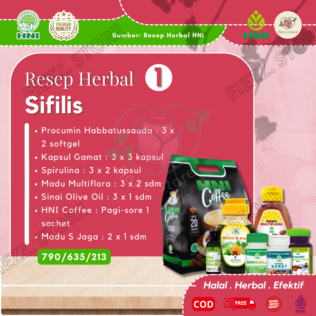 Resep Herbal HNIHPAI SIFILIS